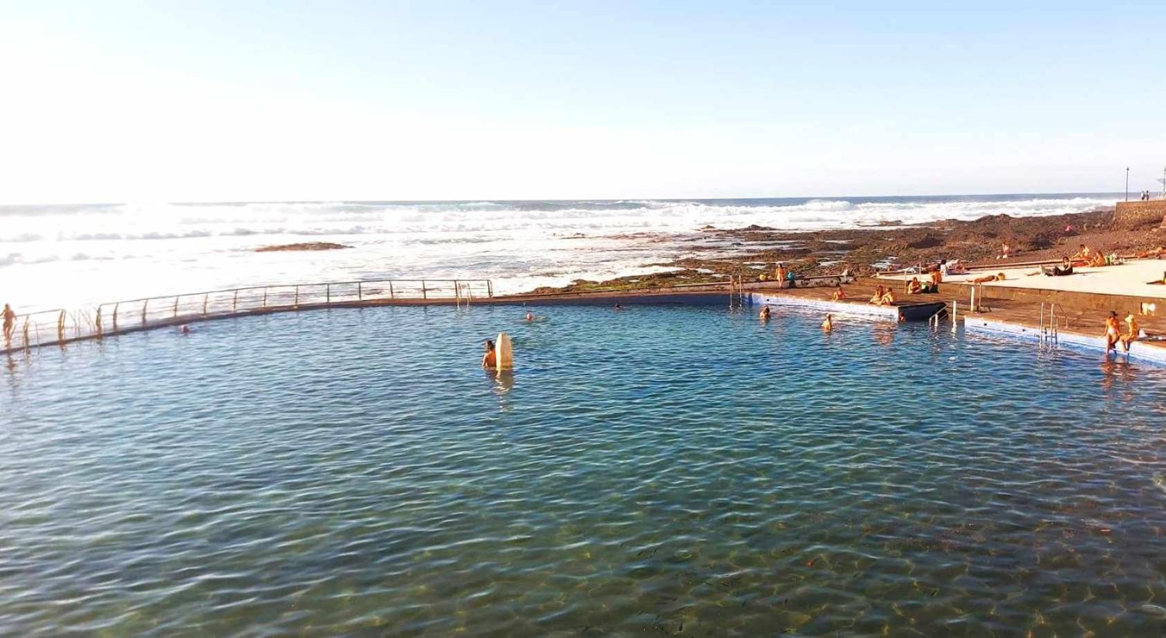 Estudio Oceano Indico Con Piscina Y Mar Y Vistas Διαμέρισμα Σάντα Κρουζ Τενερίφης Εξωτερικό φωτογραφία
